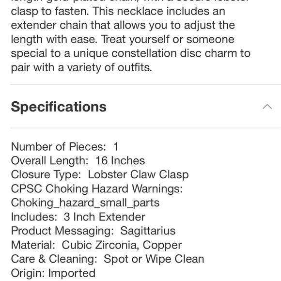 Beloved Inspired 14K Gold Dipped Constellation 
Disc w/ Stones Pendant Necklace - Picture 15 of 15